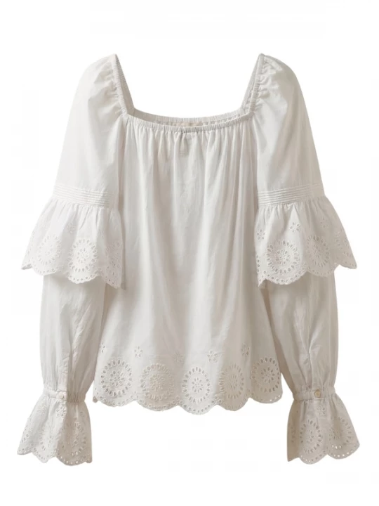 Foto van product Crās Shirt ' Nellacras ' wit