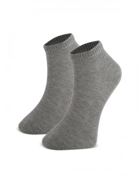 Foto van product Crea Socks Enkelsokken grijs gemêleerd