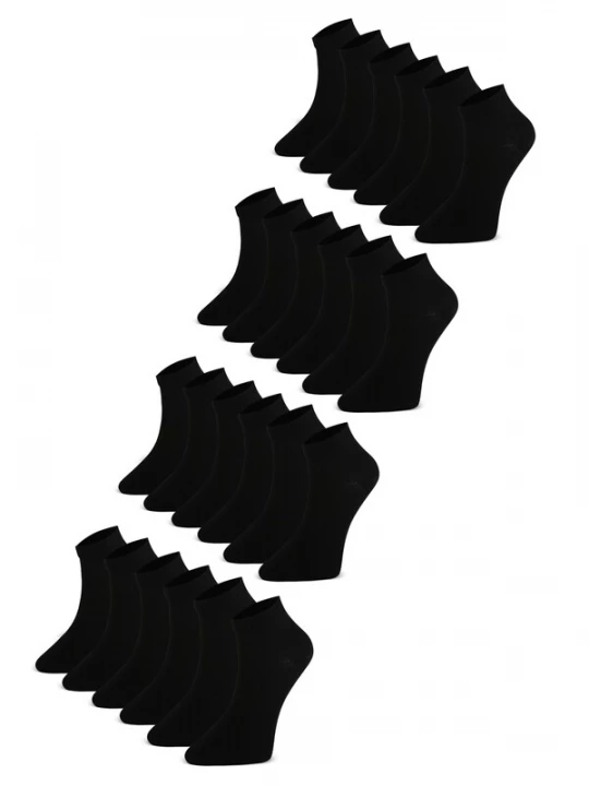 Foto van product Crea Socks Enkelsokken 'Regular' zwart