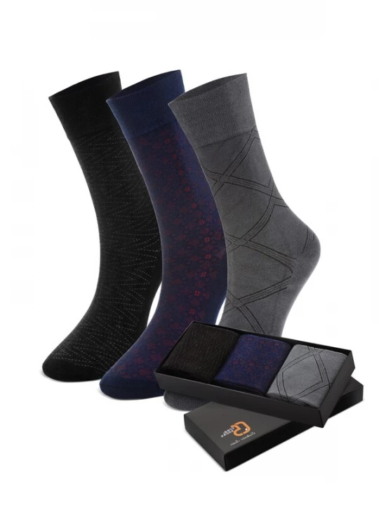 Foto van product Crea Socks Sokken 'Bambus' gemengde kleuren