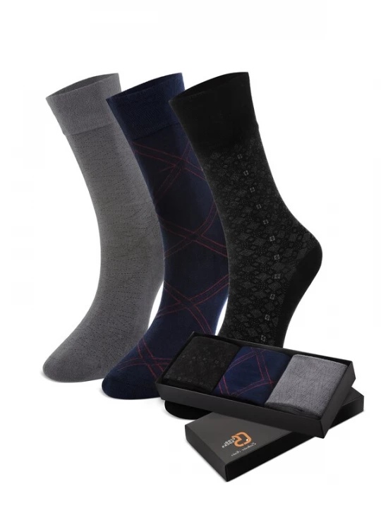 Foto van product Crea Socks Sokken 'Bambus' gemengde kleuren