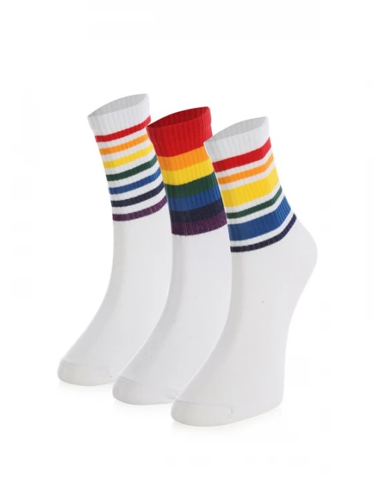 Foto van product Crea Socks Sokken 'Hochschule' wit
