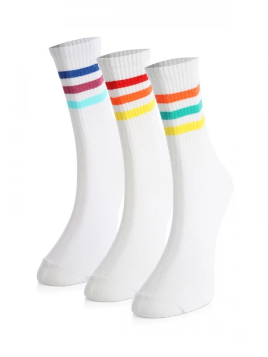 Foto van product Crea Socks Sokken 'Hochschule' wit