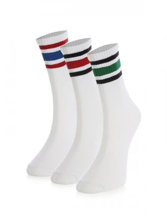 Foto van product Crea Socks Sokken 'Hochschule' wit