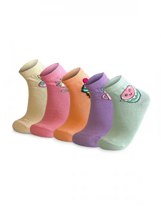Foto van product Crea Socks Sokken 'Kuchen' gemengde kleuren