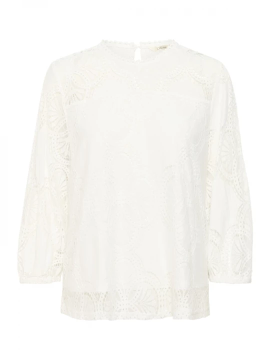 Foto van product Cream Blouse 'Amaja' wit