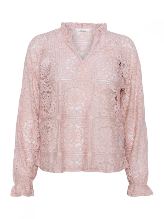 Foto van product Cream Blouse 'CR Tiley' pastellila