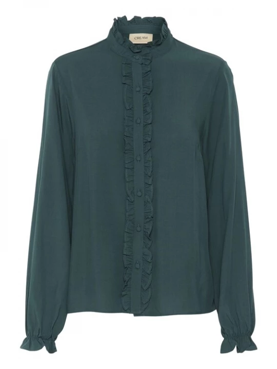 Foto van product Cream Blouse 'CR Venea' donkergroen