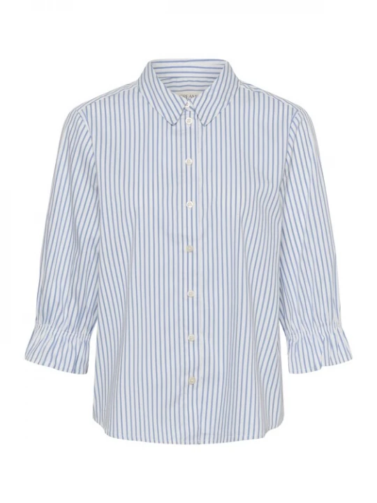 Foto van product Cream Blouse 'CRAya' lichtblauw / wit