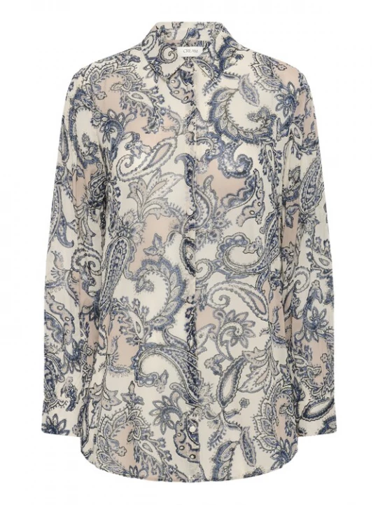 Foto van product Cream Blouse 'CRBea' beige / lichtbeige / grijs