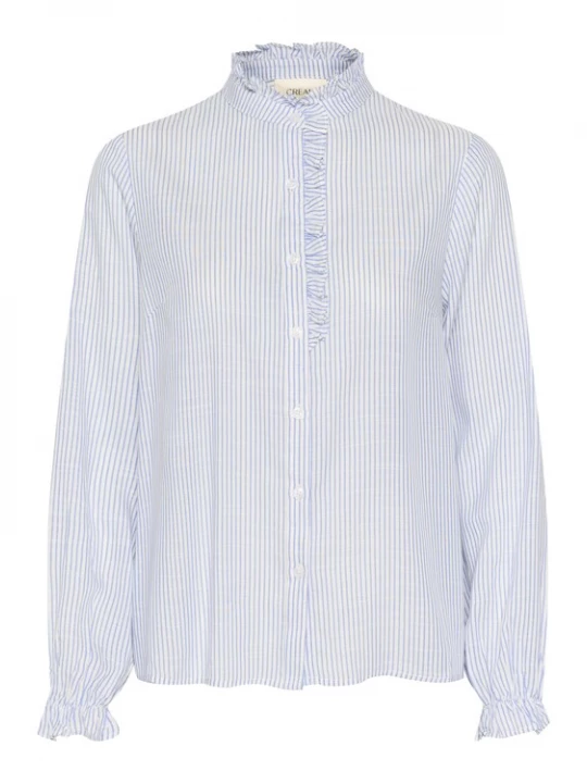Foto van product Cream Blouse 'CRBisca' hemelsblauw / wit