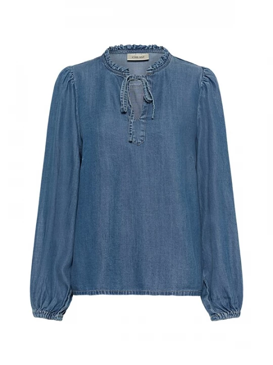 Foto van product Cream Blouse 'CRMolly' blauw denim