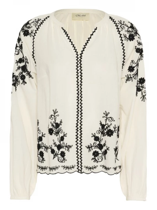 Foto van product Cream Blouse 'CRSarah' beige / zwart