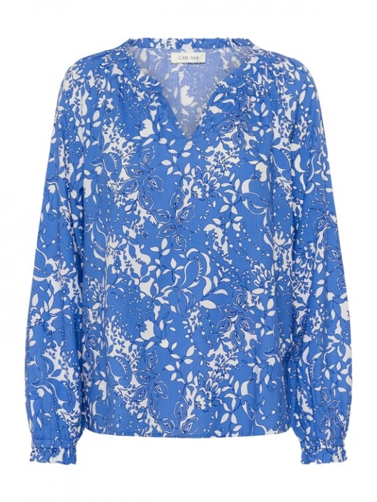 Foto van product Cream Blouse 'CRTiah' azuur