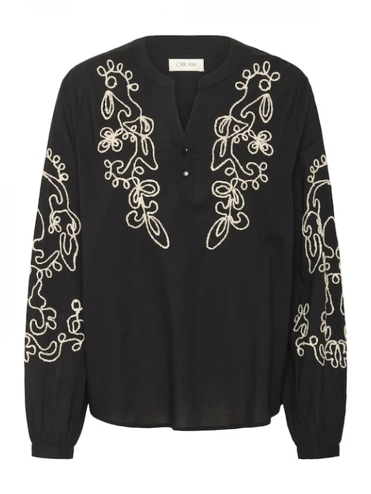 Foto van product Cream Blouse 'CRVia' crème / zwart
