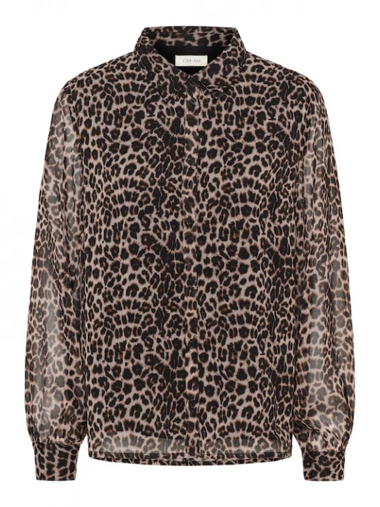 Foto van product Cream Blouse 'CRYuna' bruin / chocoladebruin / zwart