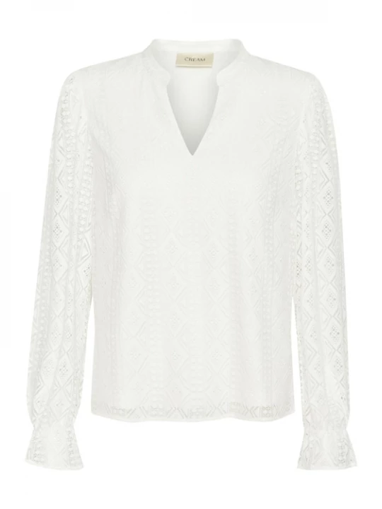 Foto van product Cream Blouse 'Danika' wit