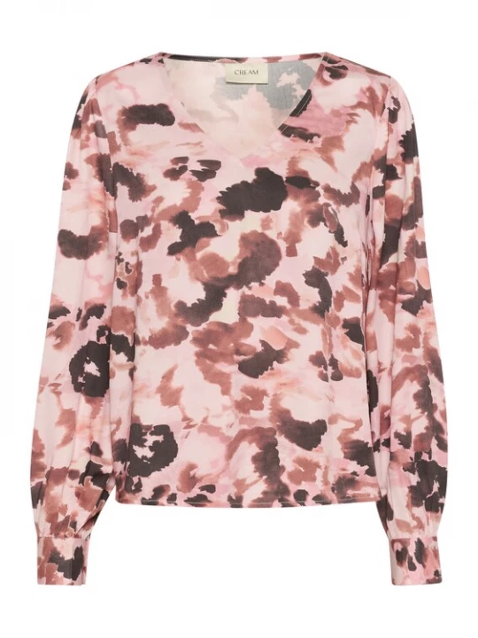 Foto van product Cream Blouse 'Elena' rosa / magenta / poederroze