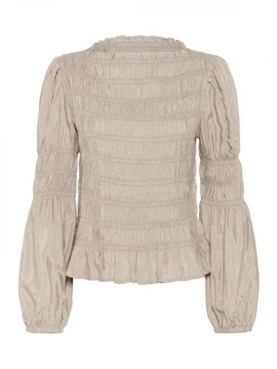 Foto van product Cream Blouse 'Henva' beige