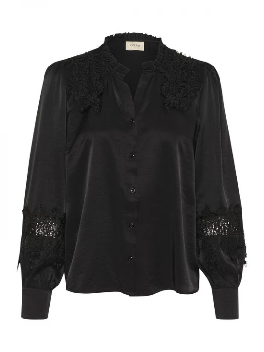 Foto van product Cream Blouse 'Luna' zwart