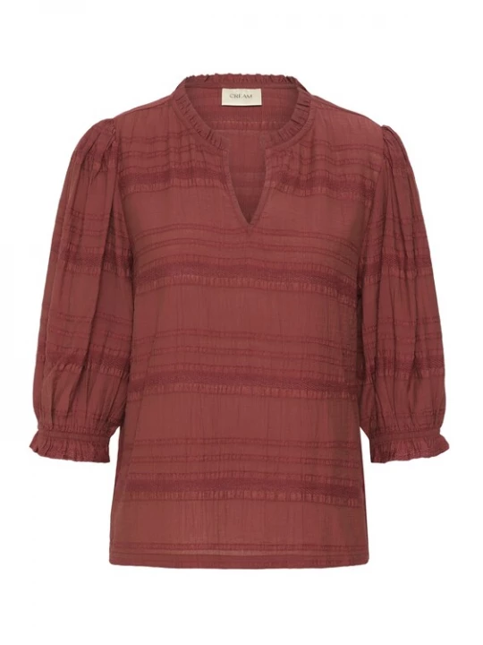 Foto van product Cream Blouse 'Lyc' bruin