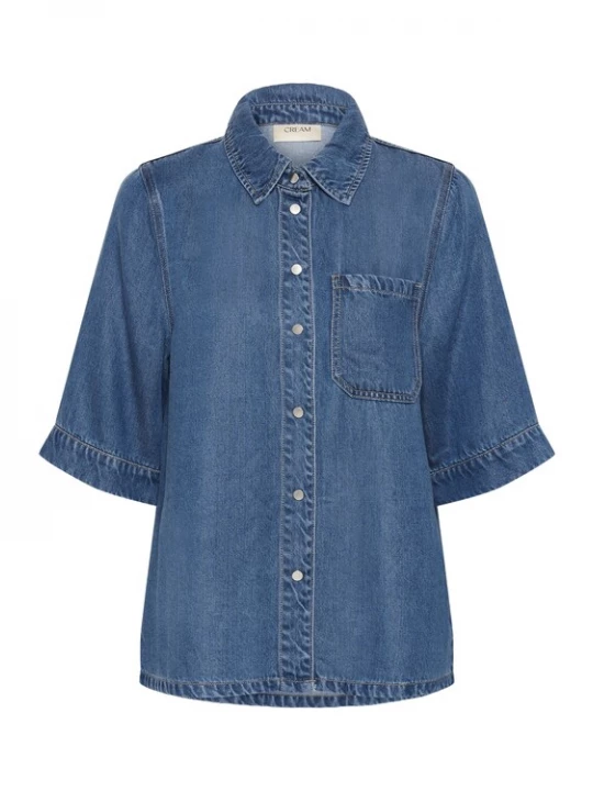 Foto van product Cream Blouse 'Marelli' blauw denim