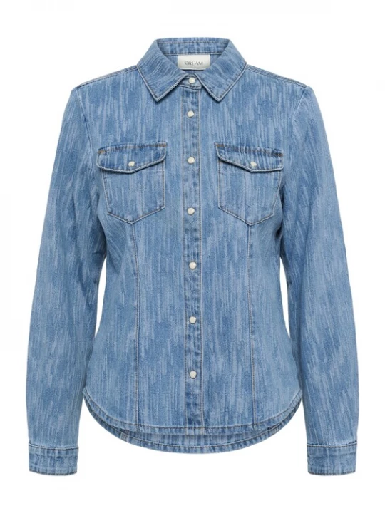 Foto van product Cream Blouse 'May' blauw denim