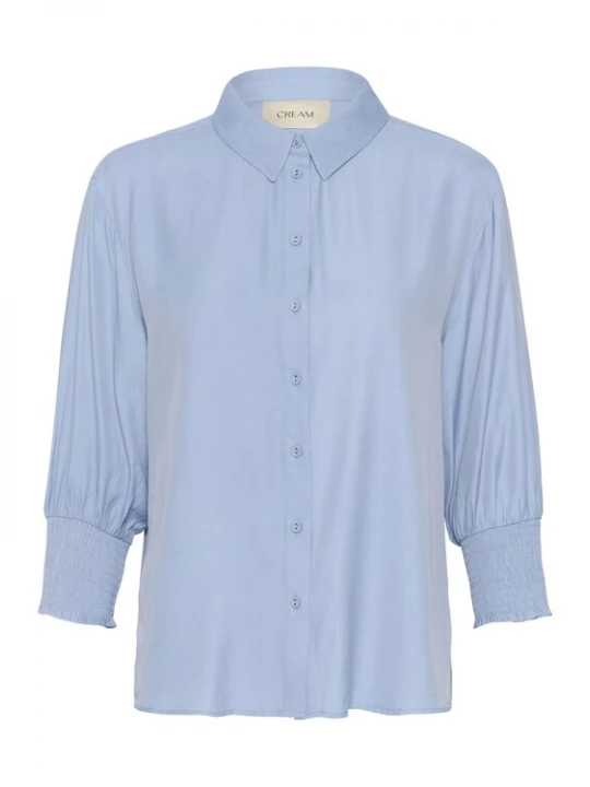 Foto van product Cream Blouse 'Nola' hemelsblauw