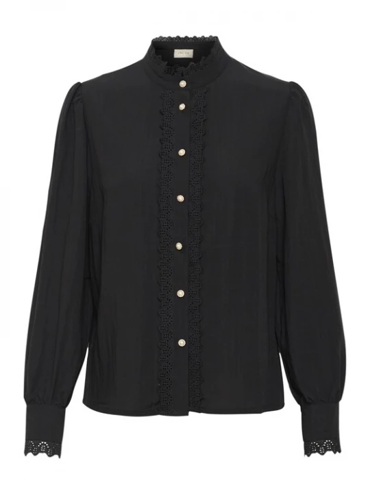Foto van product Cream Blouse 'Pia' zwart