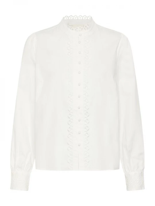 Foto van product Cream Blouse 'Sunnia' wit