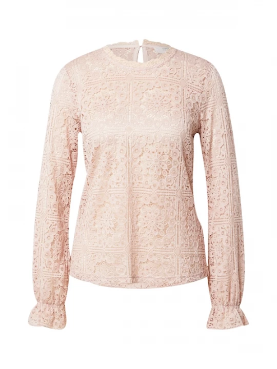 Foto van product Cream Blouse 'Tiley' pastellila