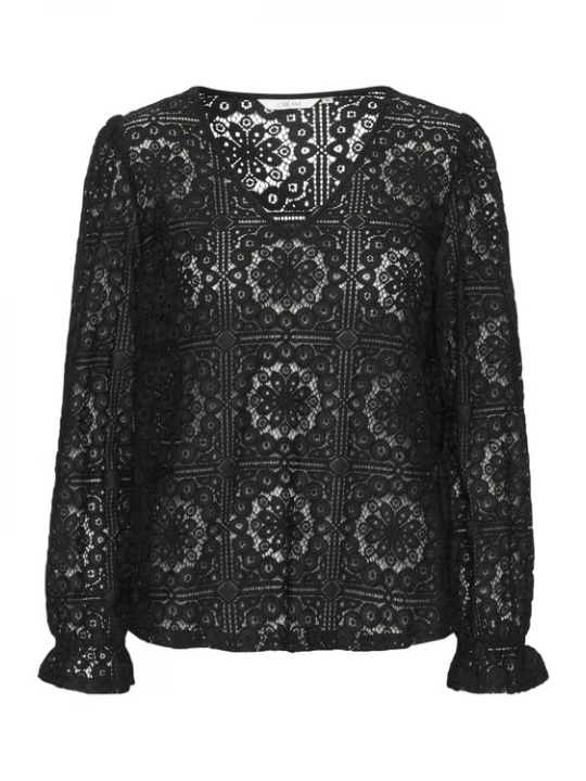 Foto van product Cream Blouse 'Tiley' zwart