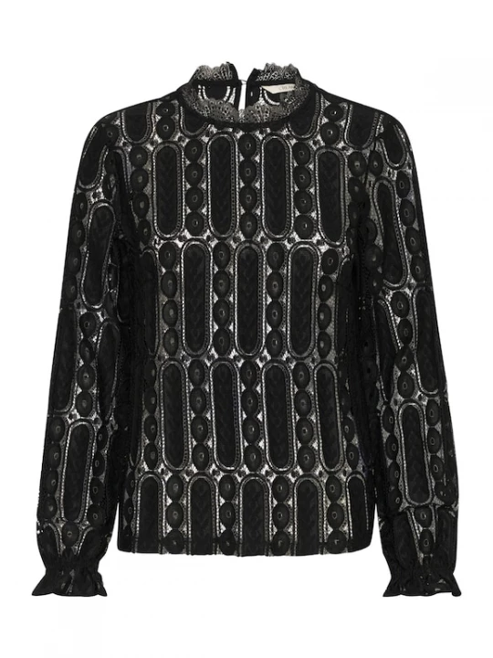 Foto van product Cream Blouse 'Tully' zwart