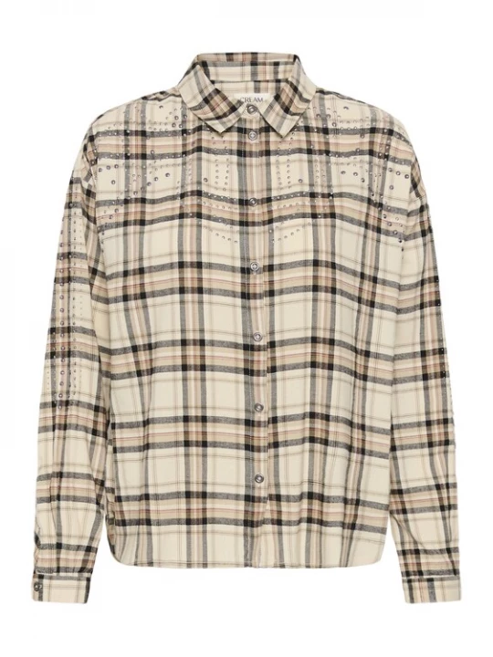 Foto van product Cream Blouse 'Uma' beige / gemengde kleuren