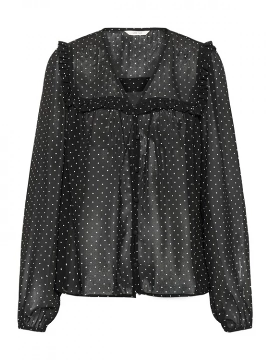 Foto van product Cream Blouse ' ' zwart / wit