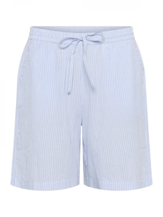 Foto van product Cream Broek 'Katinka' lichtblauw / wit