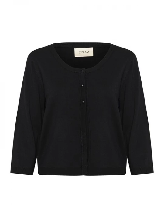 Foto van product Cream Gebreid vest 'Villea' zwart