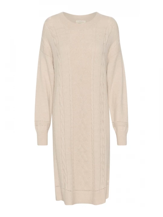 Foto van product Cream Gebreide jurk 'CRDela' beige