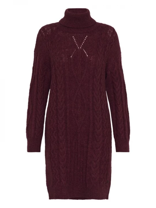 Foto van product Cream Gebreide jurk 'Skie' bordeaux