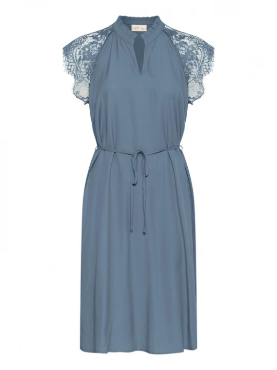 Foto van product Cream Jurk 'Nola' blauw