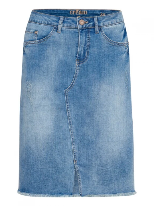 Foto van product Cream Rok 'Kammie' blauw denim