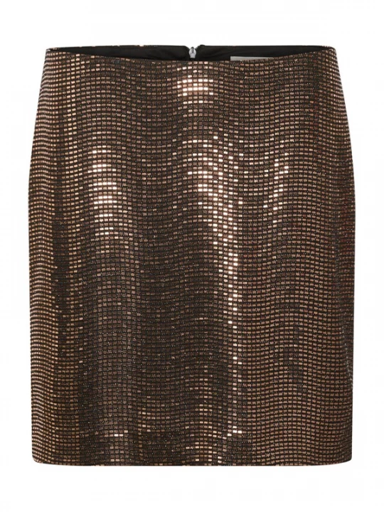 Foto van product Cream Rok 'Onela' goud