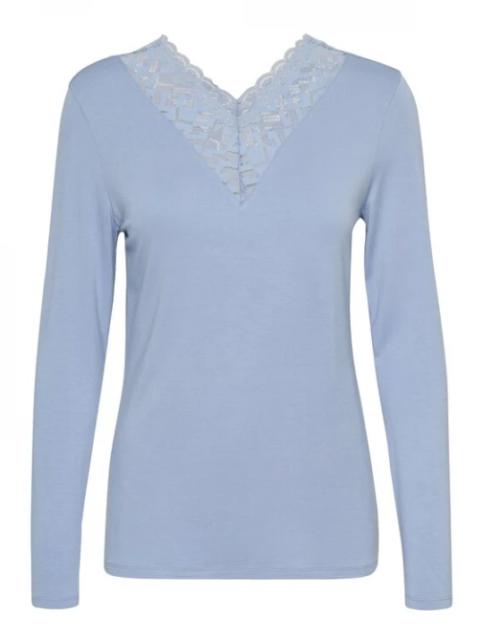Foto van product Cream Shirt 'CR Trulla' hemelsblauw