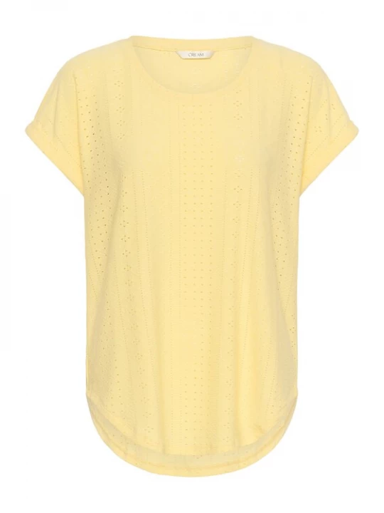 Foto van product Cream Shirt 'CRMianna' pasteelgeel