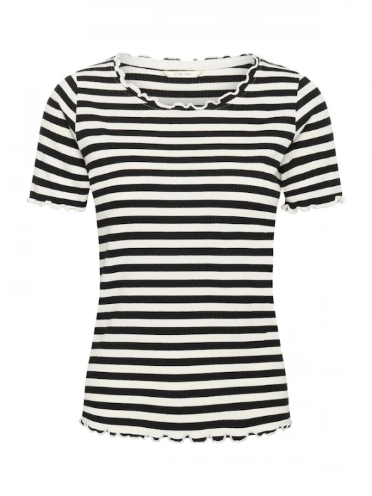 Foto van product Cream Shirt 'CRRibba' zwart / wit
