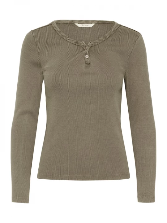 Foto van product Cream Shirt 'CRTalia' olijfgroen