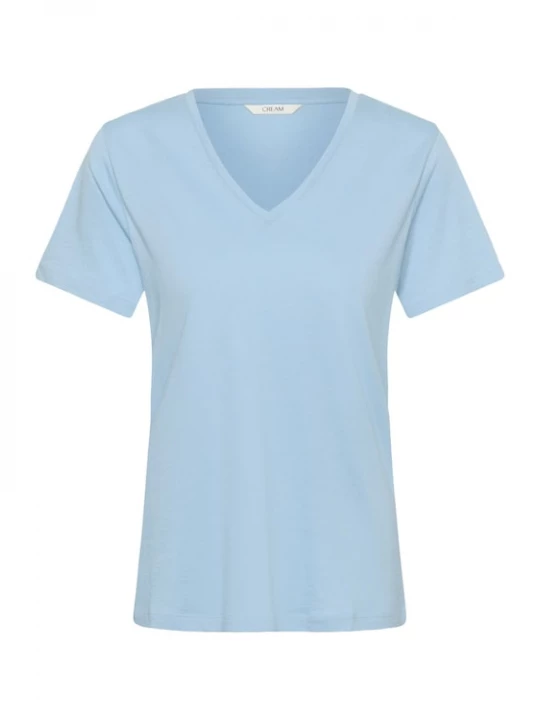 Foto van product Cream Shirt lichtblauw