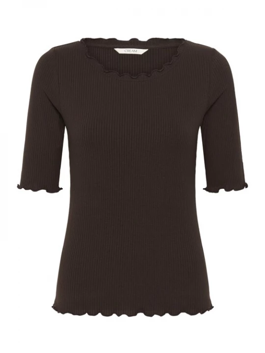 Foto van product Cream Shirt 'Ribba' mokka