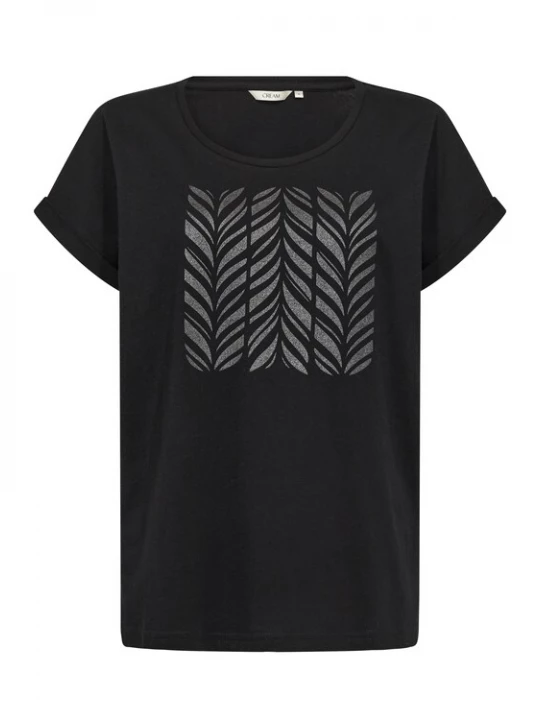 Foto van product Cream Shirt 'Rigga' zilvergrijs / zwart