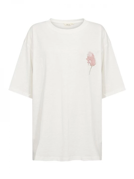 Foto van product Cream Shirt 'Siffa' donkergrijs / rosa / wit gemêleerd